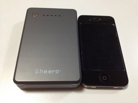 cheero Power Plus 大容量 10000mAh モバイルバッテリー
