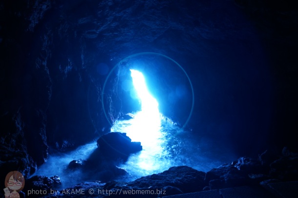 石川県観光 聖域の岬「青の洞窟」