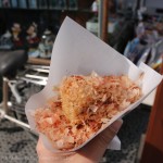 [Å] 川越の食べ歩きにオススメ！中市本店のねこまんま焼おにぎりは贅沢な鰹節のせ