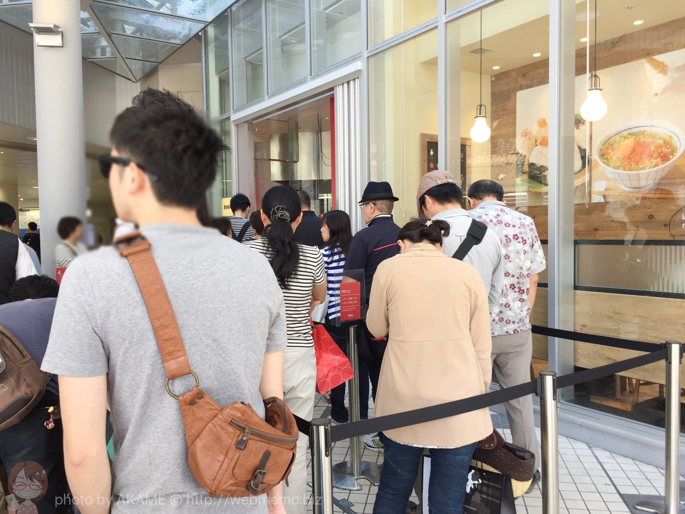 RINGO（リンゴ）川崎店 行列に並んでいる時の写真