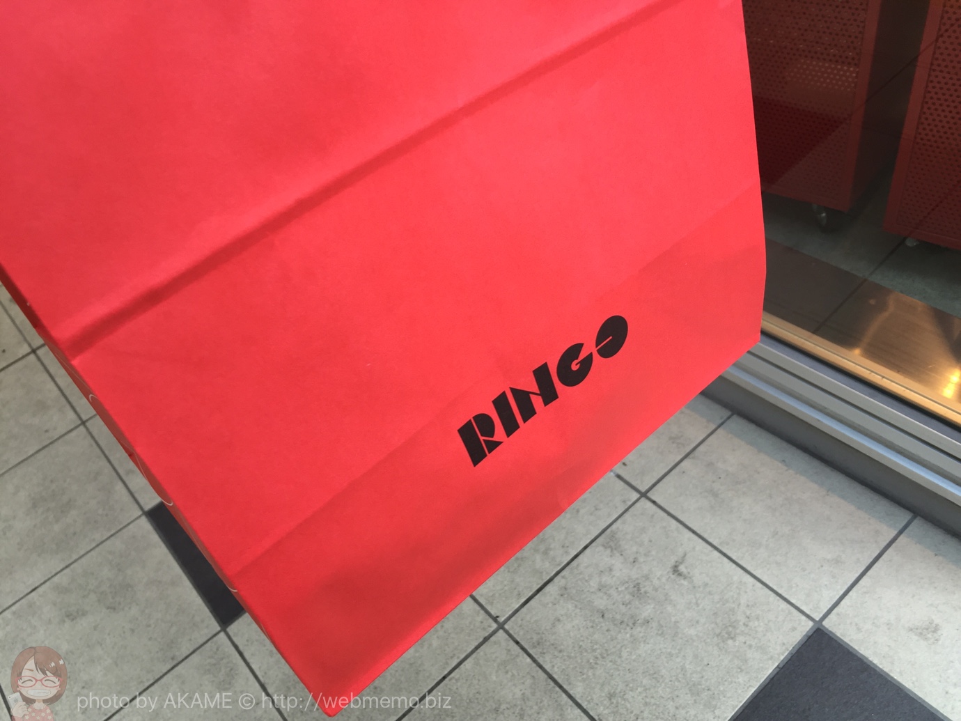 RINGO（リンゴ）の紙バッグ