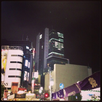 渋谷の夜
