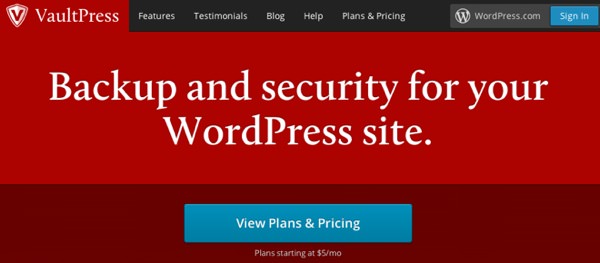[Å] WordPressのバックアップを「VaultPress」に変更！！プラグインとお別れだ！ 